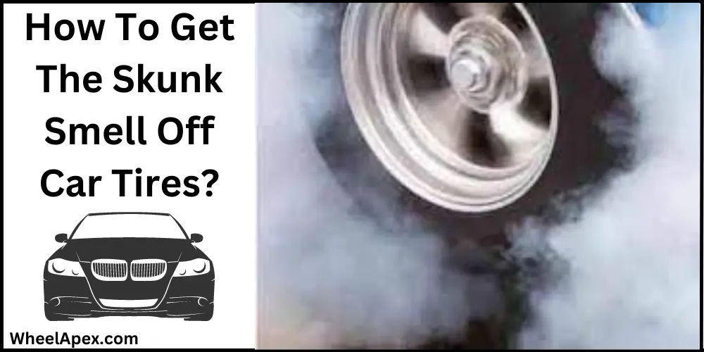 How To Get The Skunk Smell Off Car Tires?