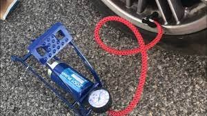 How To Use Manual Air Pump For Car Tires?
