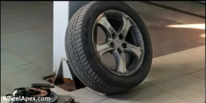 Why there is air filled in tire instead of rubber?